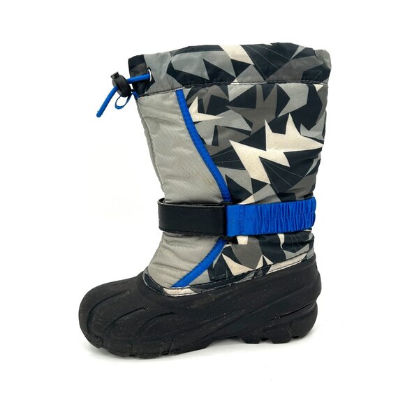 Sorel Kids Snow Boots - Black and Blue - Picture 2 of 10